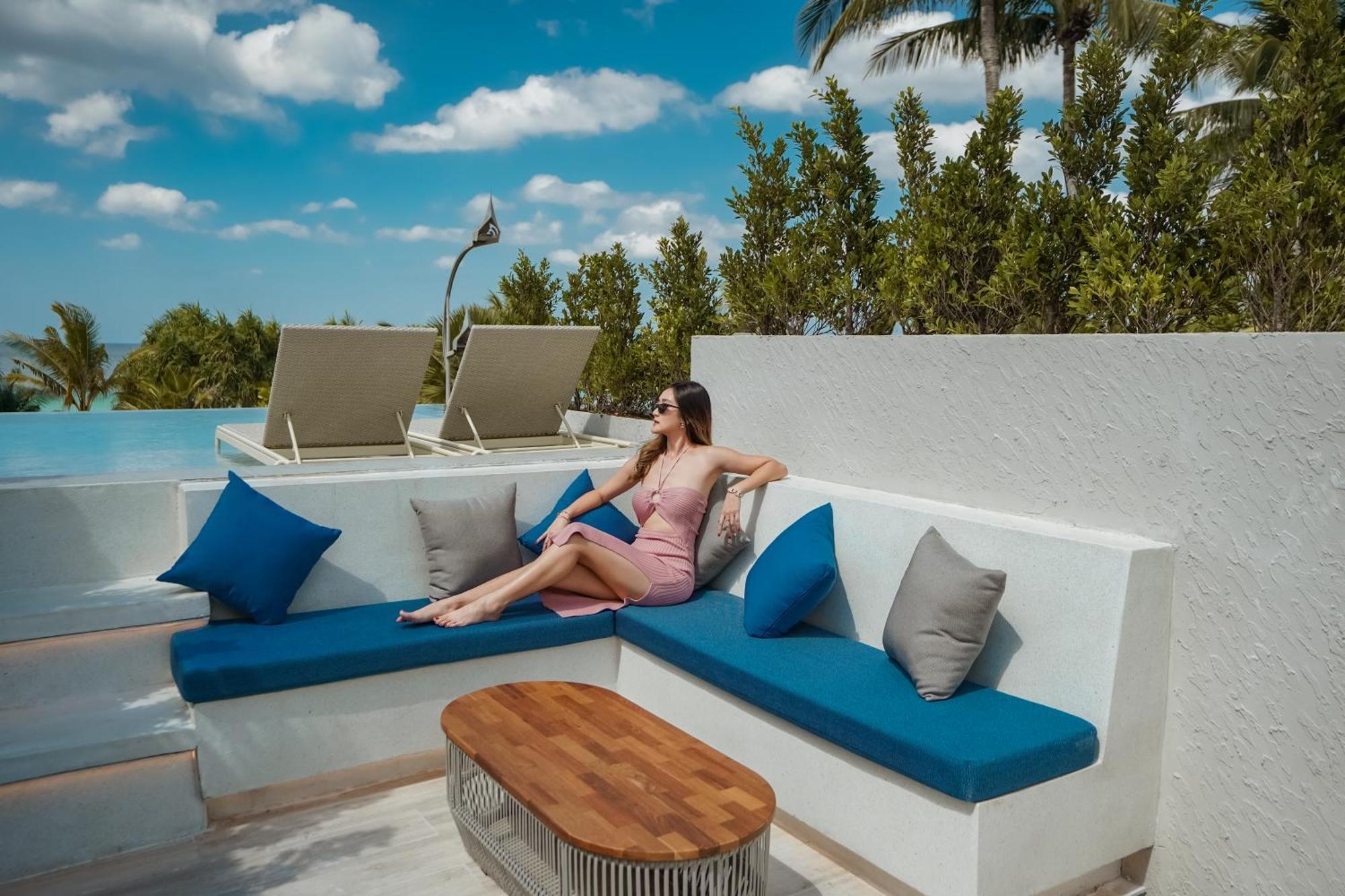 Maisonette-Suite mit 2 Schlafzimmern, Infinity-Pool und Meerblick